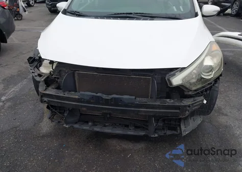2014 Kia Forte Ex from USA, damaged, VIN KNAFX4A80E5090243